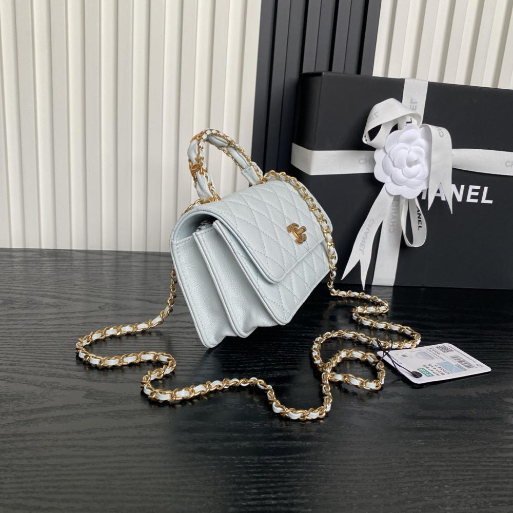 Leather Top Handle Bag