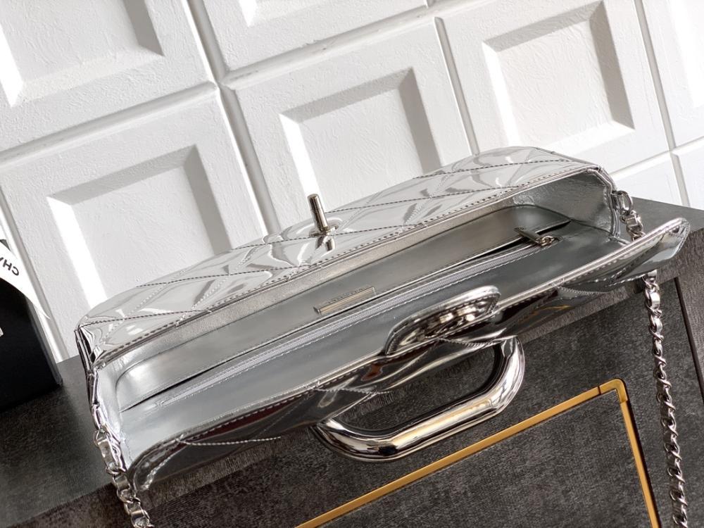 Leather Top Handle Bag