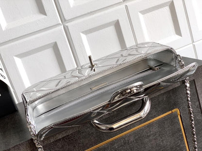 Leather Top Handle Bag