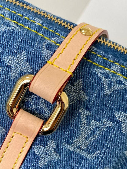 Modern Italian-Inspired Canvas Top Handle Bag