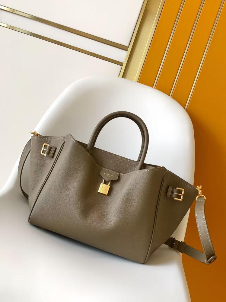 Calfskin Top Handle Bag