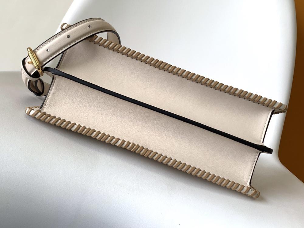 Classic Woven Leather Top Handle Bag