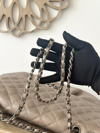 Leather Top Handle Bag