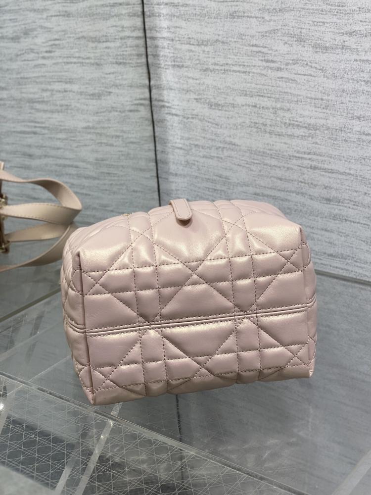 Alma Gold Calfskin Top Handle Bag