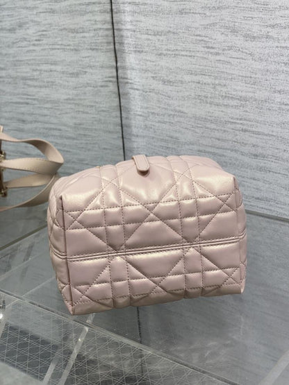 Alma Gold Calfskin Top Handle Bag