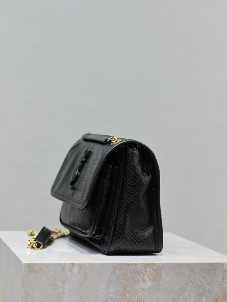 Italian-Inspired Stylish Gold Leather Top Handle Bag