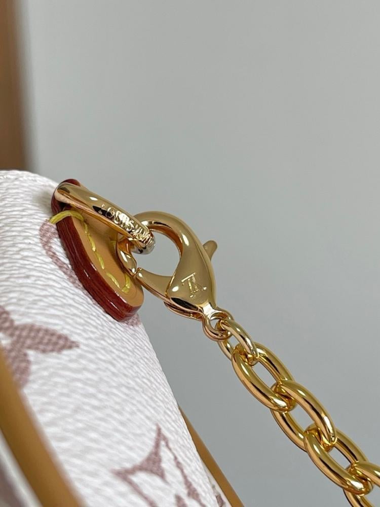 Modern Refined Monogram Leather Crossbody Bag