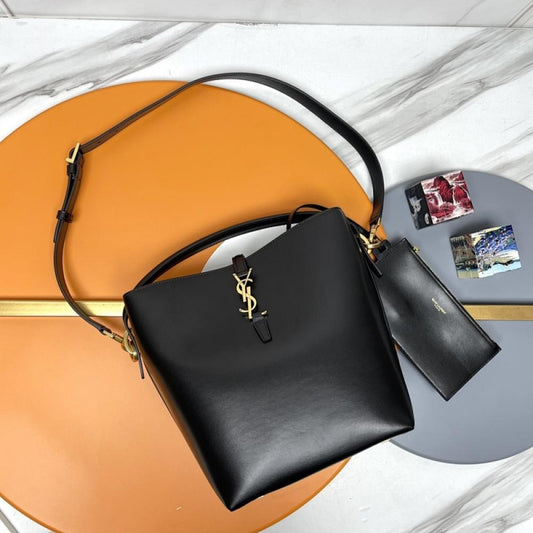 Calfskin Bucket Bag