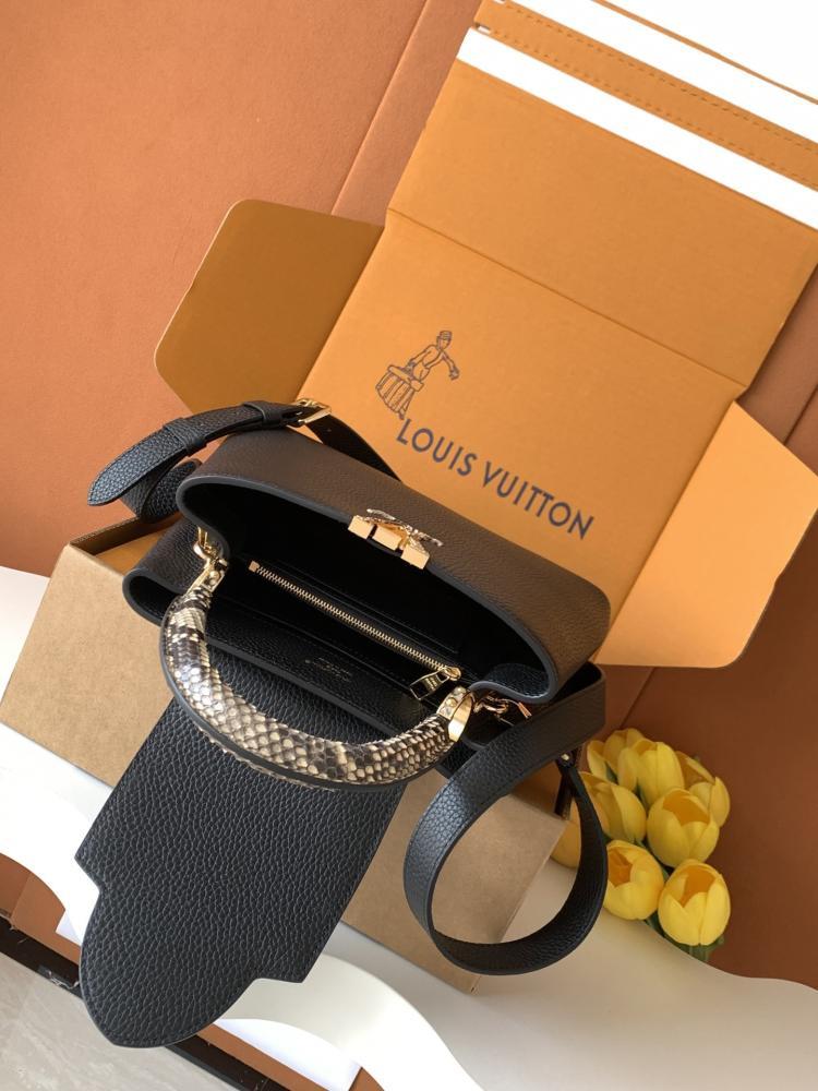 Calfskin Top Handle Bag