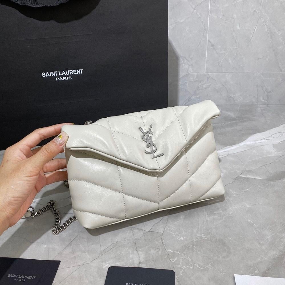 Modern Luxury Quilted Lambskin Shoulder Bag