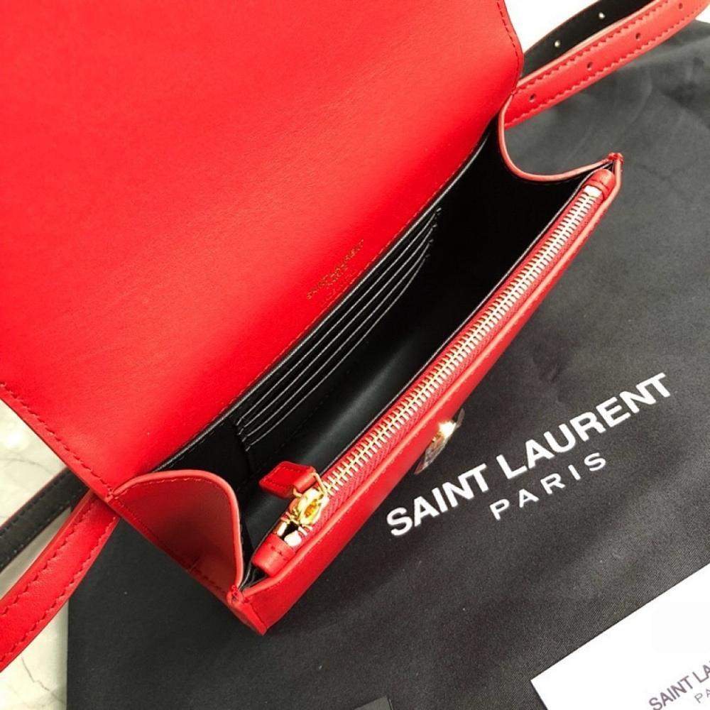 Modern Refined Calfskin Shoulder Bag