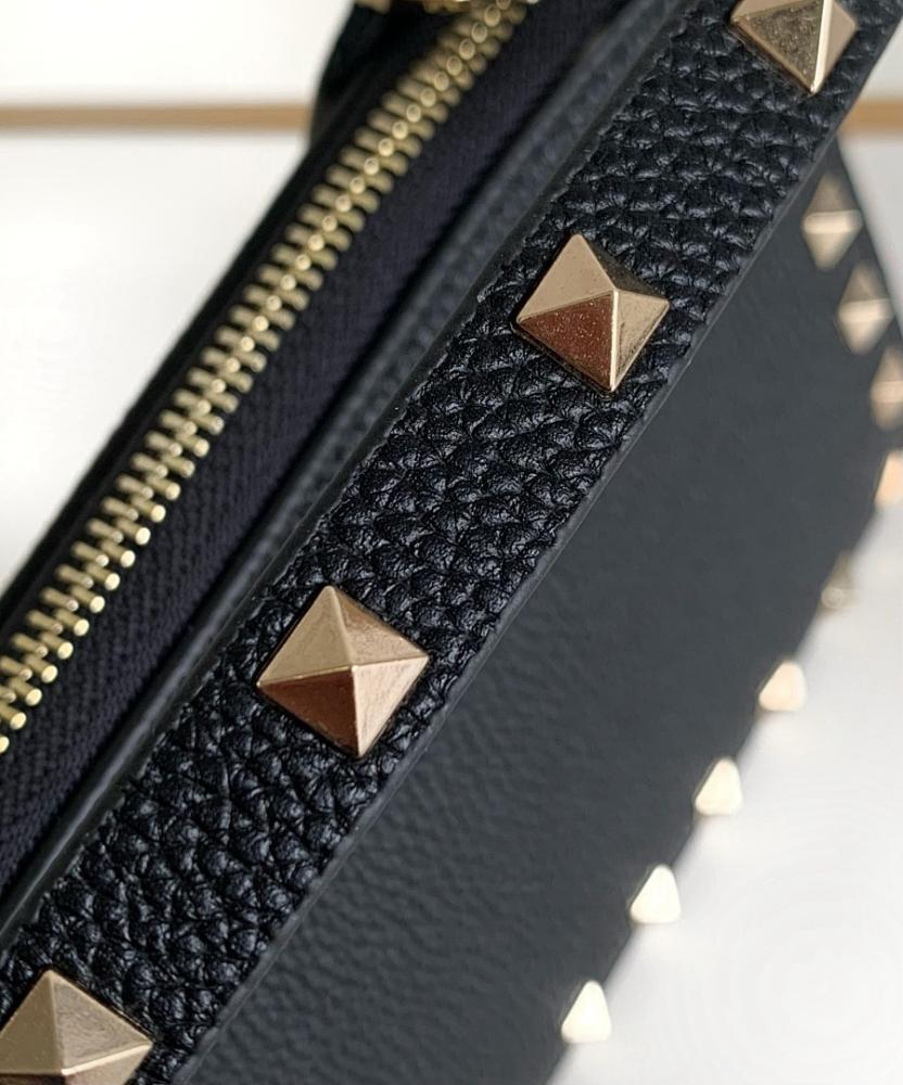 Modern Italian-Inspired Studded Leather Crossbody Bag
