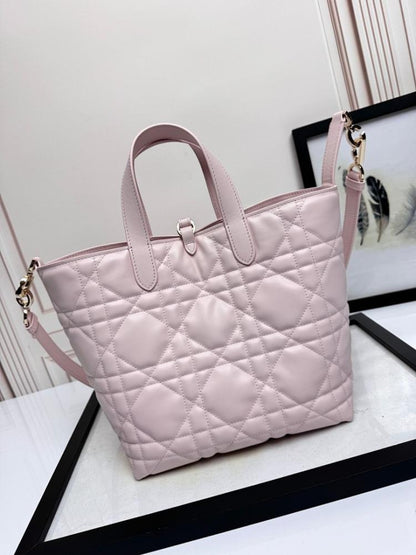 Italian-Inspired Luxury Leather Top Handle Bag