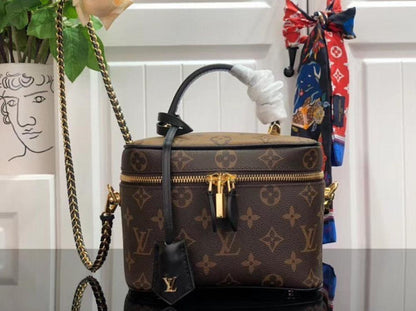 Leather Top Handle Bag