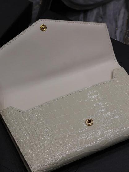 Stylish Refined Leather Top Handle Bag