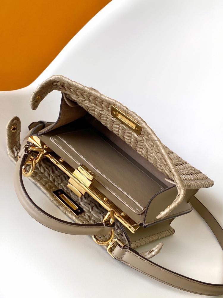 Woven Raffia Shoulder Bag