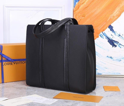 Italian-Inspired Elegant Calfskin Top Handle Bag