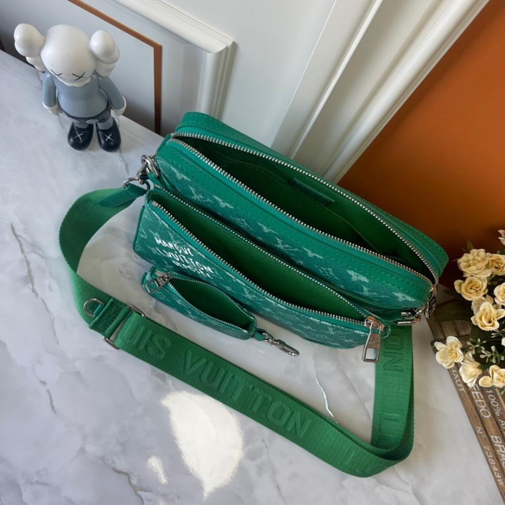 Modern Refined Monogram Shoulder Bag
