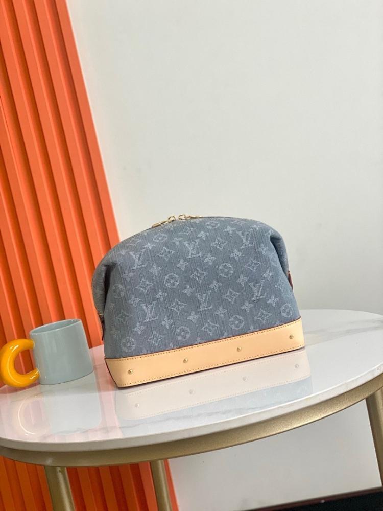 Stylish Refined Monogram Leather Top Handle Bag