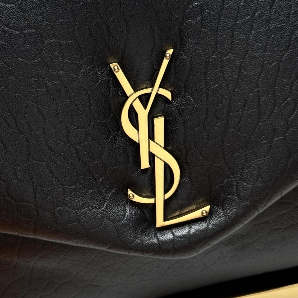 Quilted Leather Top Handle Bag