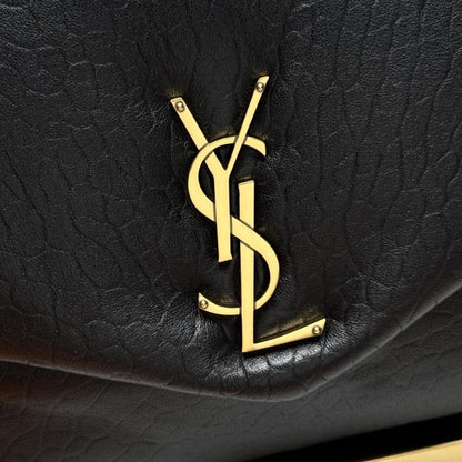 Quilted Leather Top Handle Bag