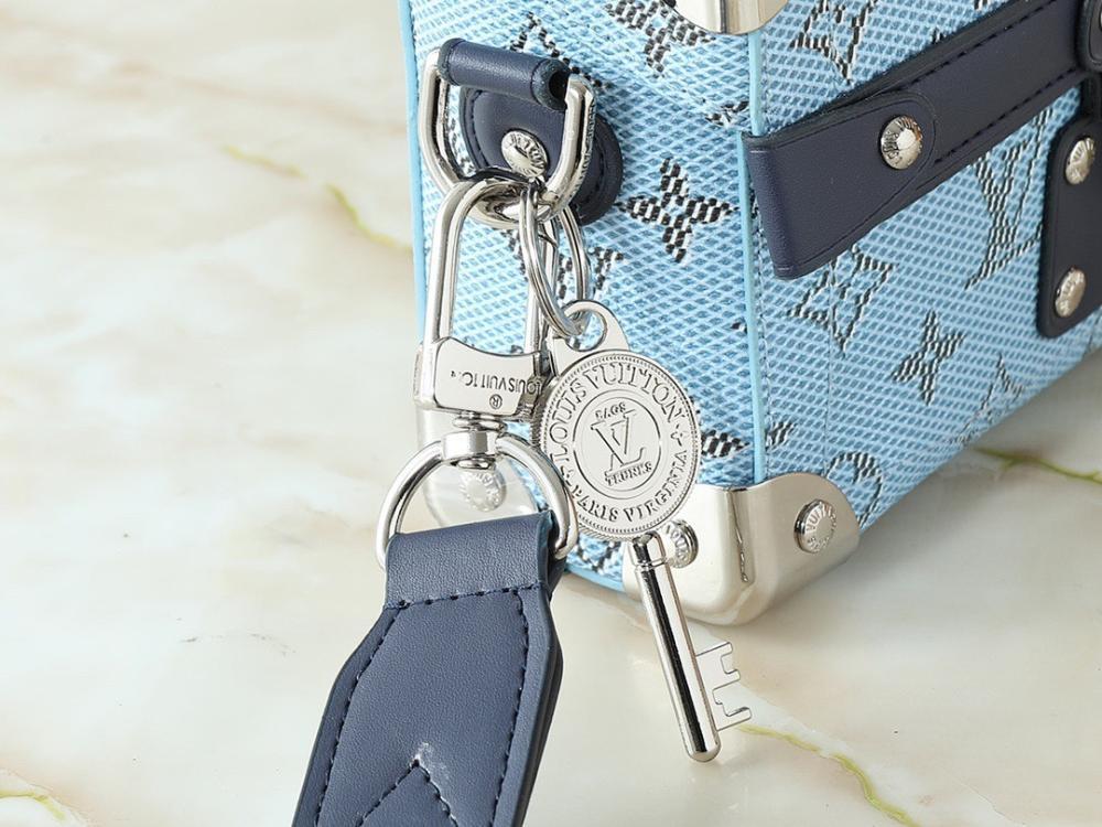 Modern Elegant Studded Calfskin Travel Bag