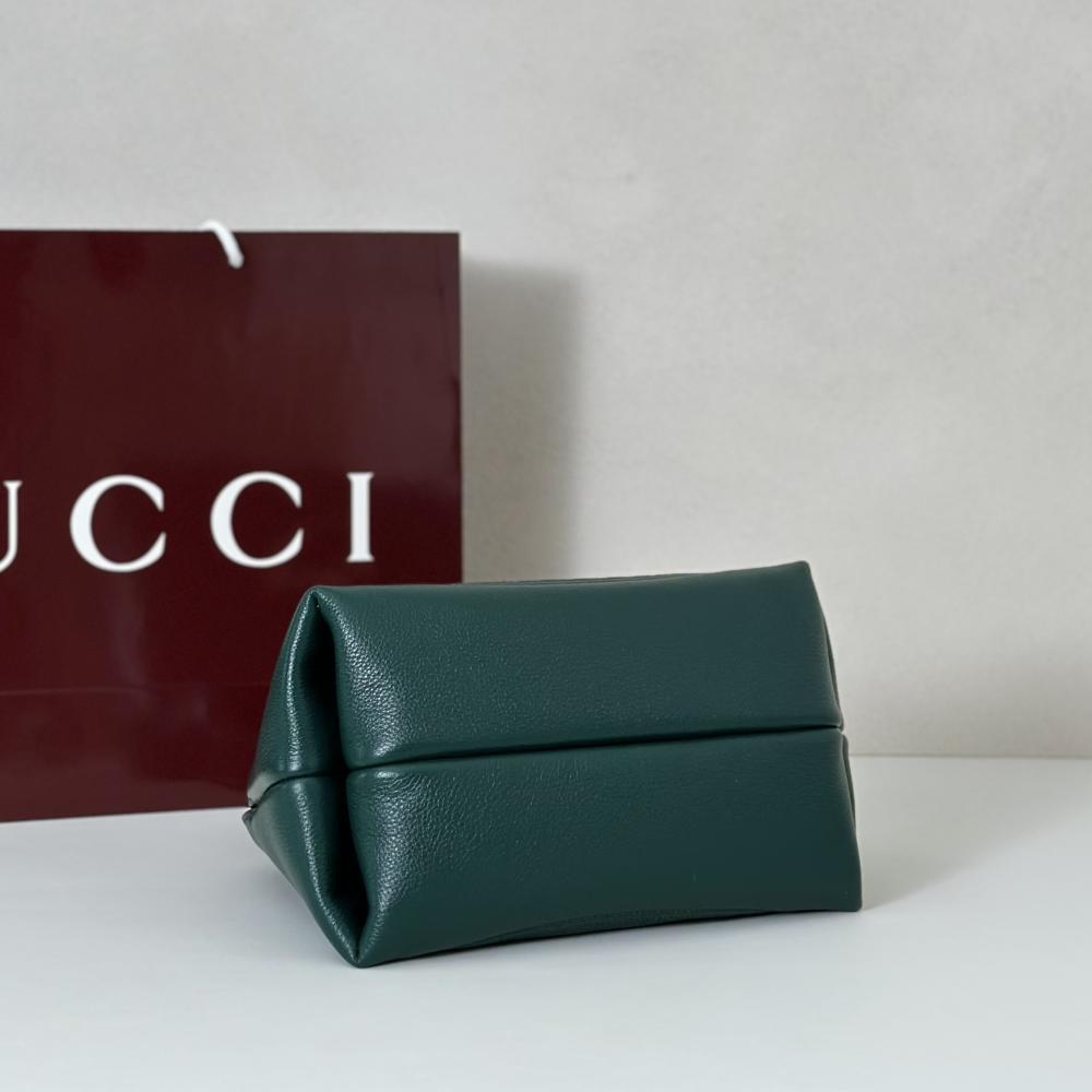 Leather Top Handle Bag