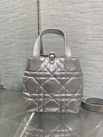 Calfskin Top Handle Bag