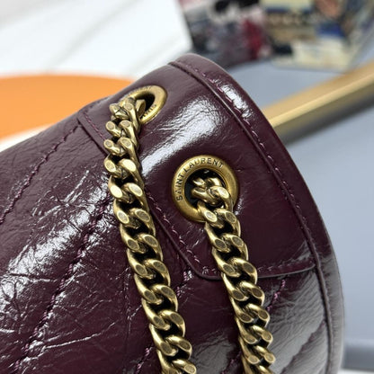 Classic Leather Top Handle Bag
