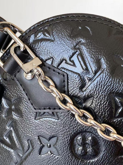 Leather Top Handle Bag