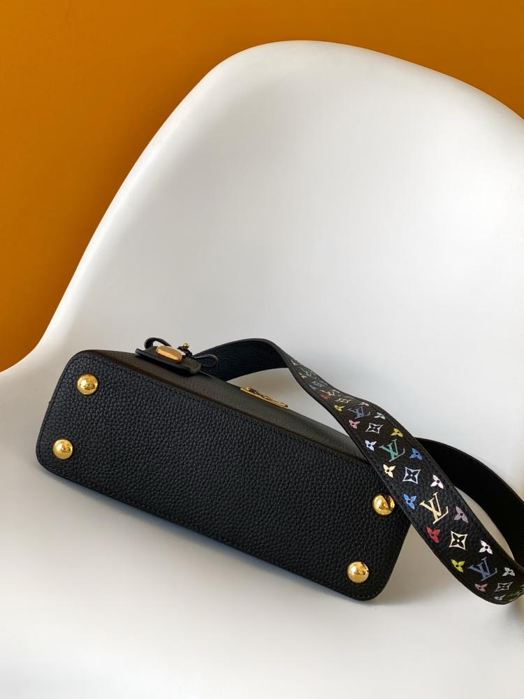 Leather Top Handle Bag