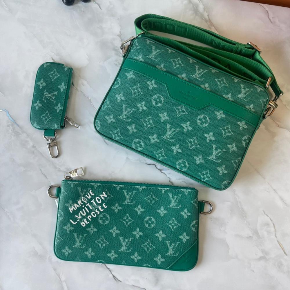 Modern Refined Monogram Shoulder Bag