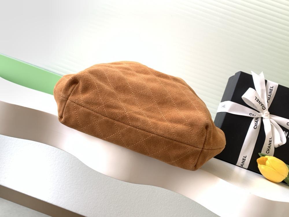Suede Top Handle Bag