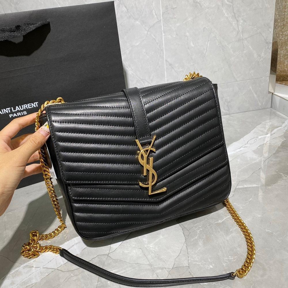 Modern Refined Embroidered Lambskin Crossbody Bag