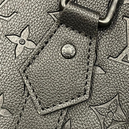 Stylish Refined Monogram Leather Shoulder Bag