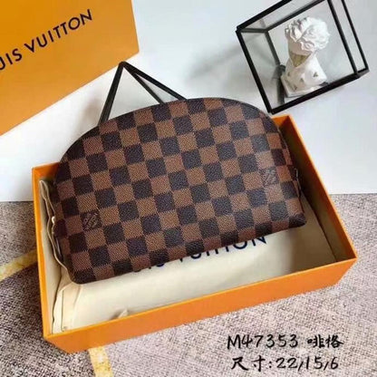 Luxury Premium Gold Monogram Canvas Crossbody Bag