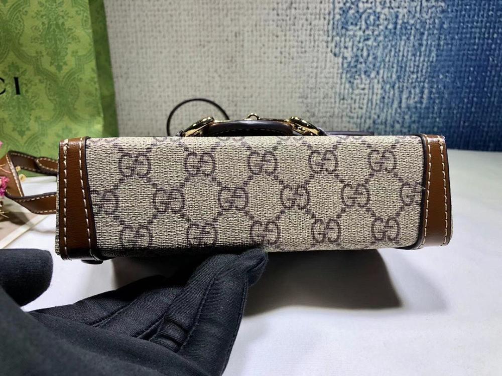 Elegant Refined Leather Top Handle Bag