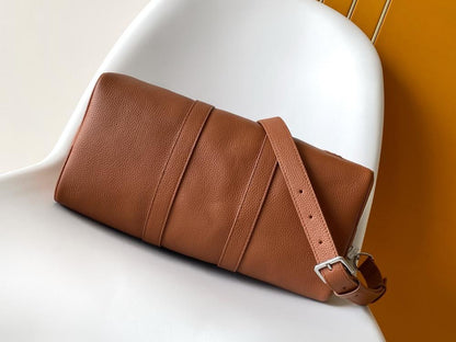 Practical Calfskin Travel Bag