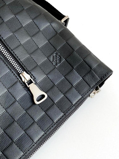Modern Premium Silver Quilted Leather Top Handle Bag