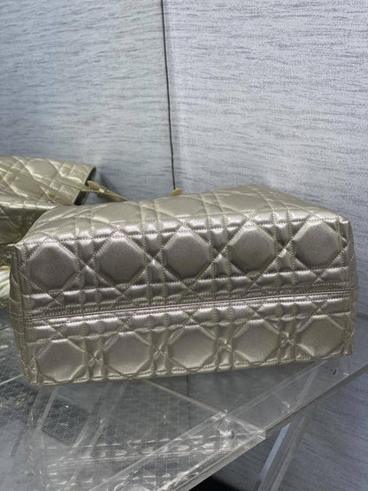 Calfskin Top Handle Bag