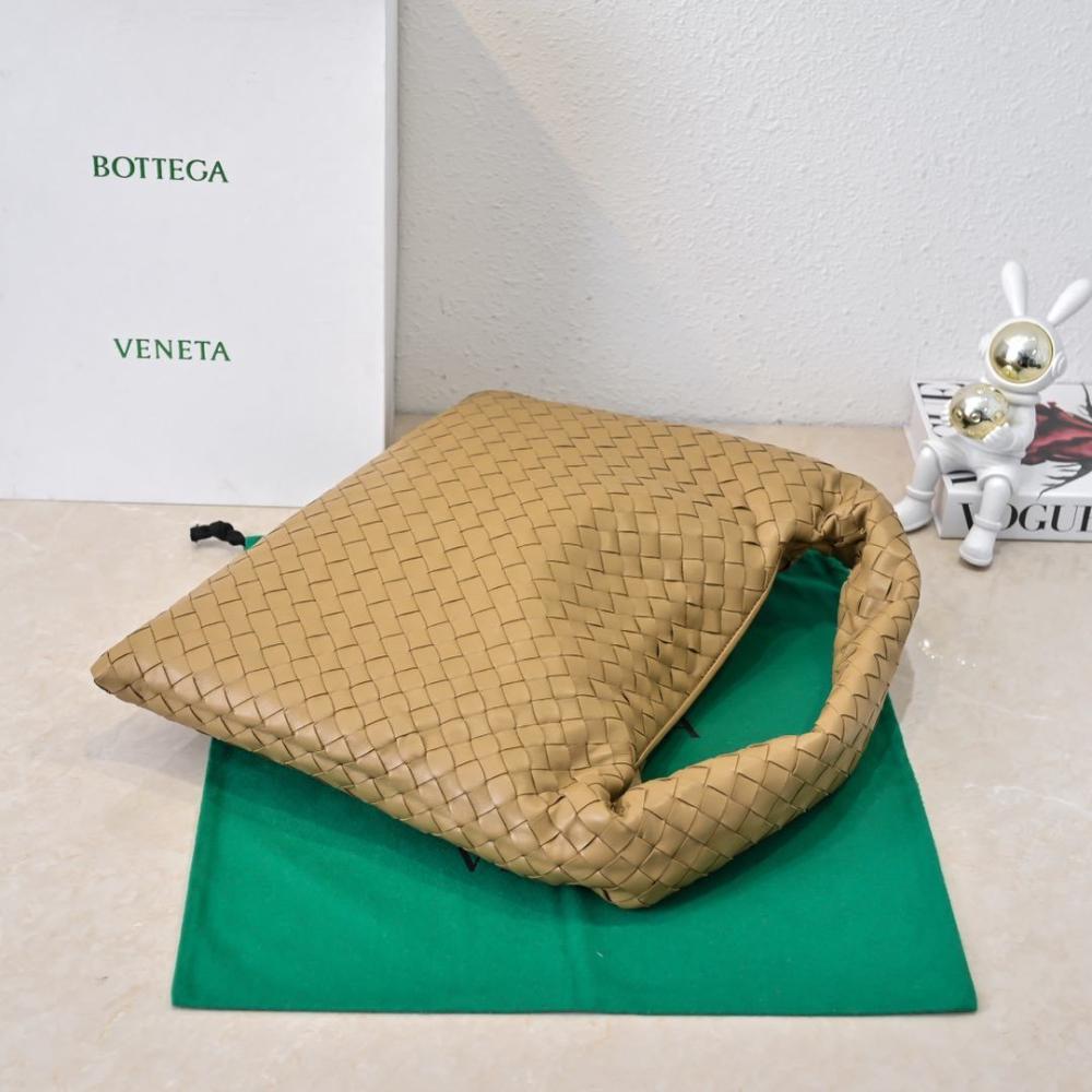 Woven Leather Top Handle Bag