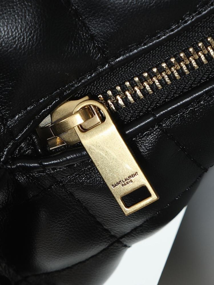 Stylish Refined Leather Top Handle Bag