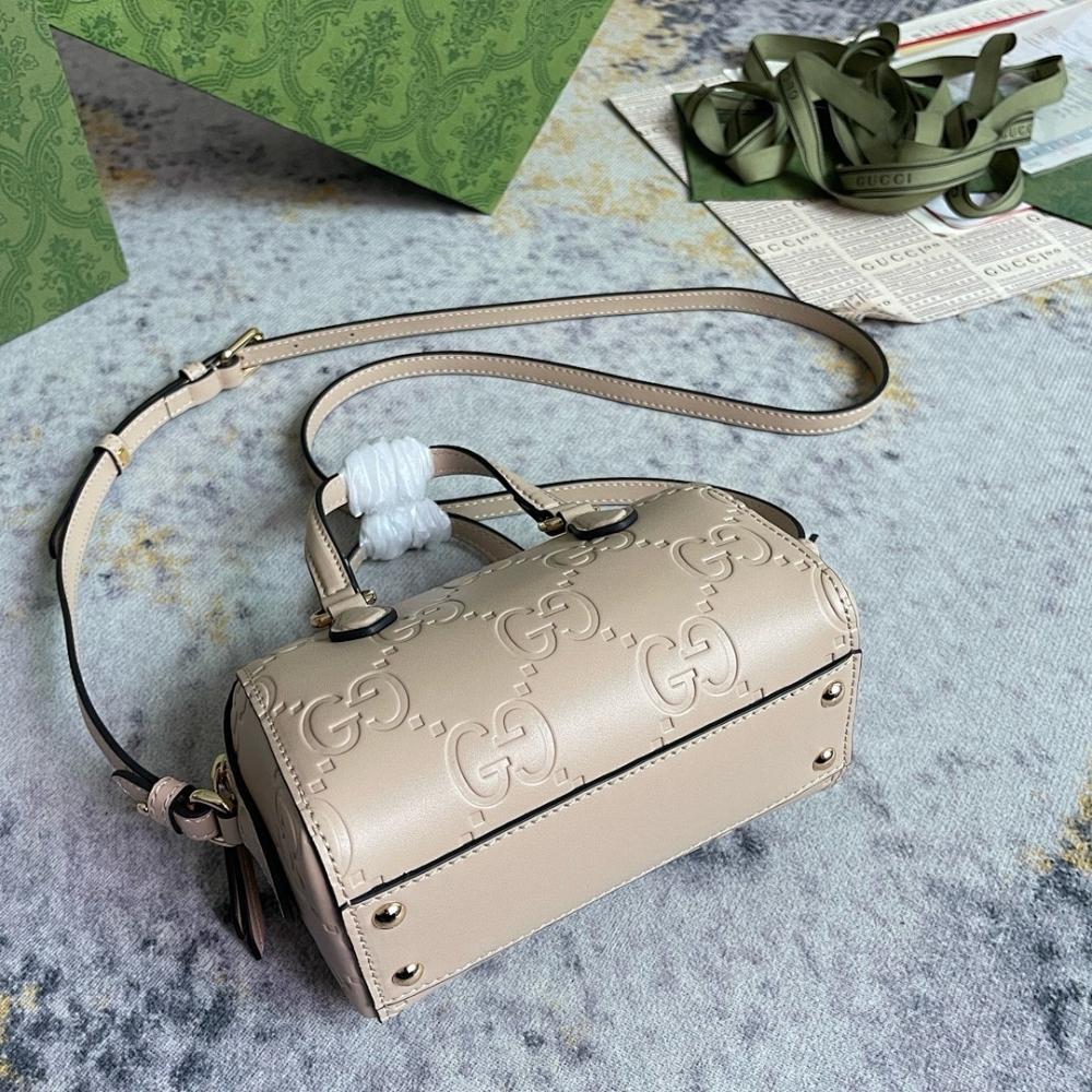 Luxury Refined Top Handle Bag