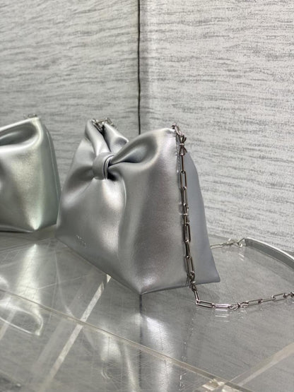 Leather Top Handle Bag