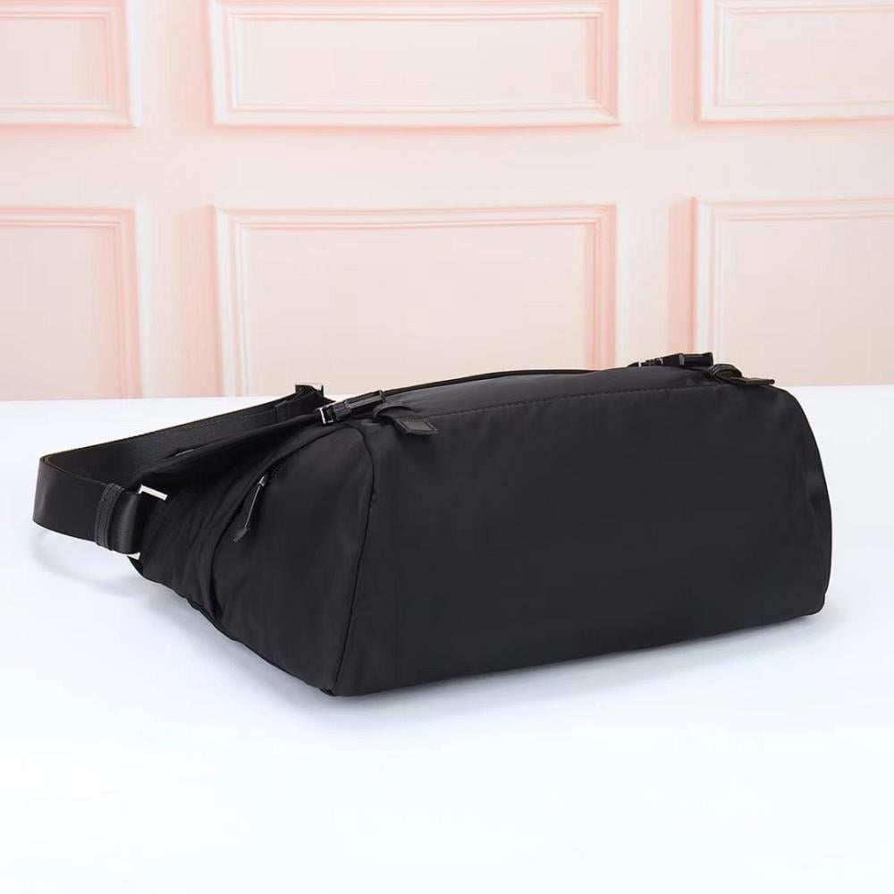 Classic Italian-Inspired Nylon Bag
