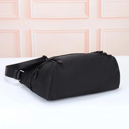 Classic Italian-Inspired Nylon Bag