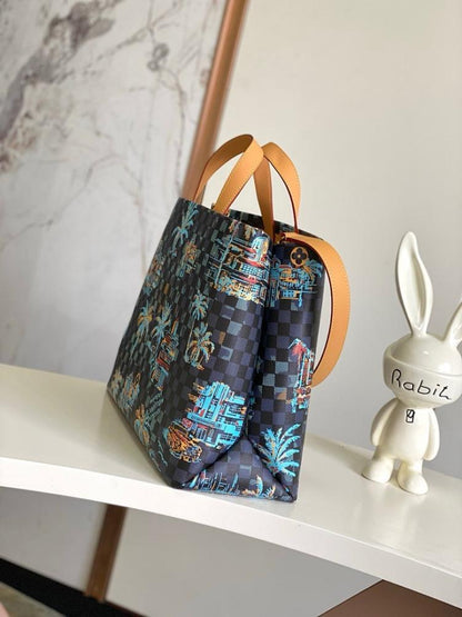 Modern Luxury Canvas Tote Bag