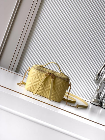 Luxury Quilted Lambskin Shoulder Bag