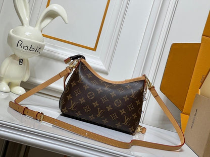Speedy Bandouliere Monogram Leather Shoulder Bag