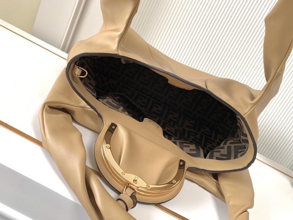 Leather Top Handle Bag